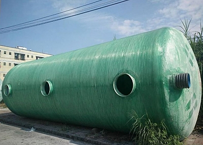 FRP Twisted Septic Tank