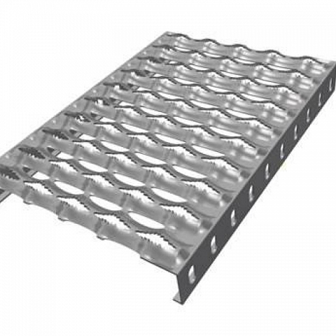 Diamond-Strut safety grating