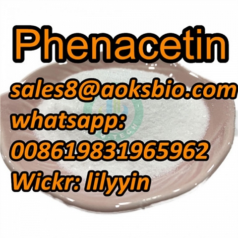 Own Factory Stock phenacetin Cas No.: 62-44-2, 94-09-7, 137-58-6, 94-24-6, 110-63-4,