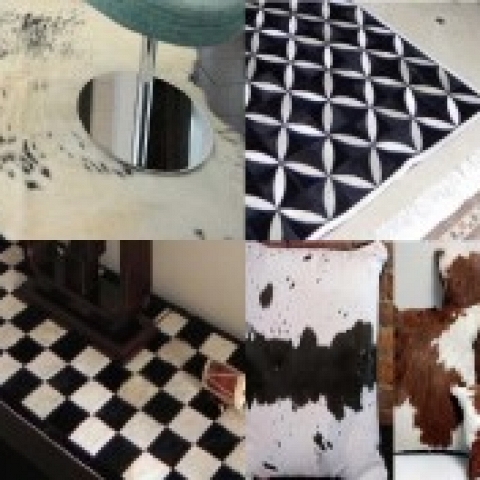 LEATHER HIDE DECORS