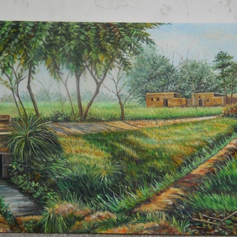 Landscape Paintings at The Art Lahore