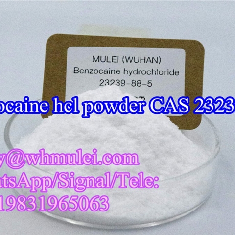 Pass UK Benzocaine hcl Powder CAS 23239-88-5 Local anesthetics drugs China Factory Direct Supply