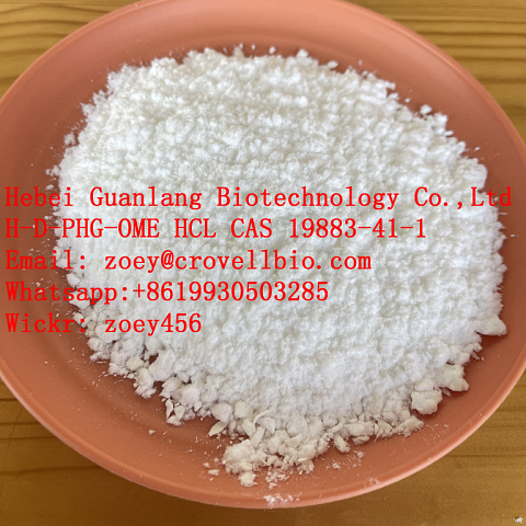 Factory supply CAS 19883-41-1 H-D-PHG-OME HCL supplier in China with low price  zoey@crovellbio.com