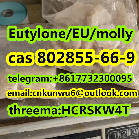 hot selling Eutylone/EU/molly cas 802855-66-9 in stock