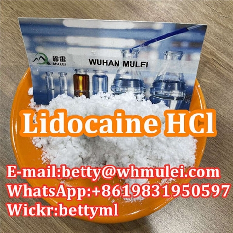 Cas:73-78-9 factory lidocaine hydrochloride,lidocaine hcl powder favorable price safe delivery