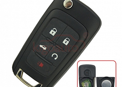 OEM Flip remote key 5 button 315Mhz for Chevrolet Buick