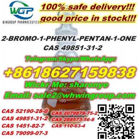 +8618627159838 Buy 2-BROMO-1-PHENYL-PENTAN-1-ONE CAS 49851-31-2 to Russia/Ukraine/USA/Australia