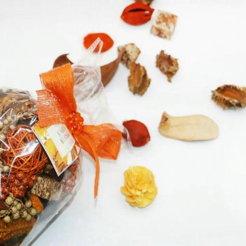 customized logo scented natural potpourri bags for fall