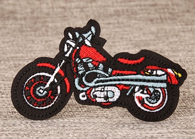 Motorcycle Embroidered Patches