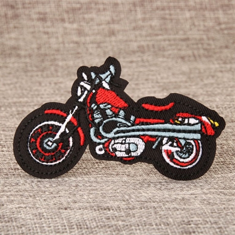 Motorcycle Embroidered Patches