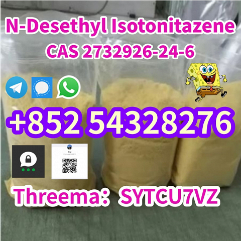 sell CAS 2732926-24-6 N-Desethyl Isotonitazene WhatsApp:+852 54328276