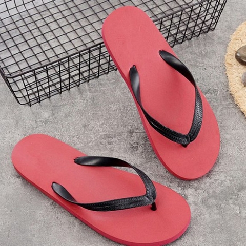   SOLID COLOR SIMPLE FASHION BEACH SHOES