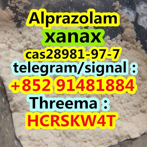 Alprazolam，xanax cas 28981-97-7