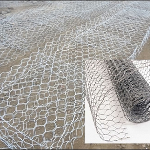 Hexagonal Woven Gabions Mesh