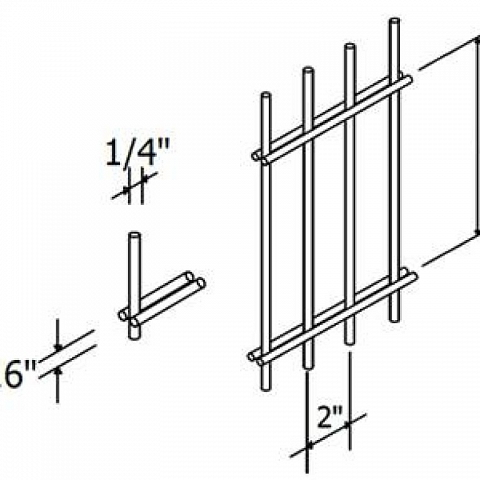 Double Wire Security Fence