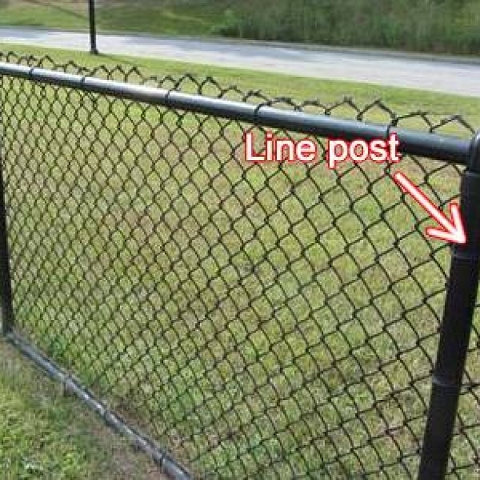  Residential Chain Link Fence Post