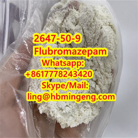 CAS 2647-50-9 High Quality Hot Selling Flubromazepam