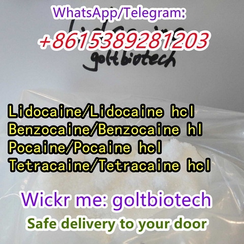 Lidocaine Benzocaine procaine Tetracaine base buy hydrochloride hcl WAPP: +8615389281203