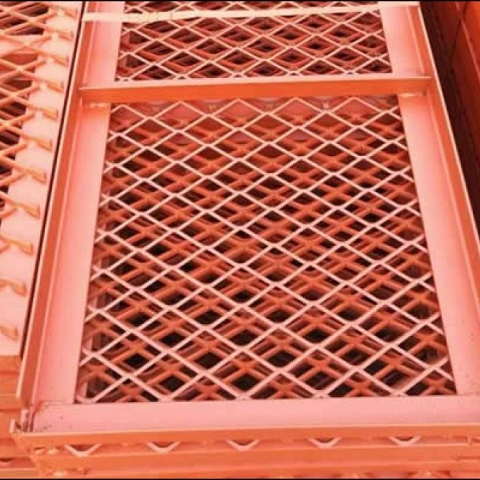 Expanded Mesh Walkway Grating