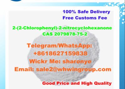 +8618627159838 2-(2-Chlorophenyl)-2-nitrocyclohexanone CAS 2079878-75-2 with High Quality and Safe D