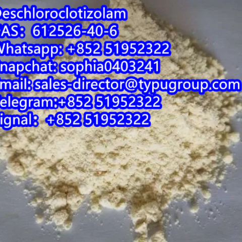 Deschloroclotizolam CAS612526-40-6 white powder