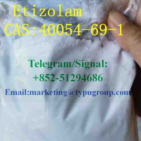 Factory supply Etizolam CAS:40054-69-1 with competitive price Telegram/signal:+852-51294686