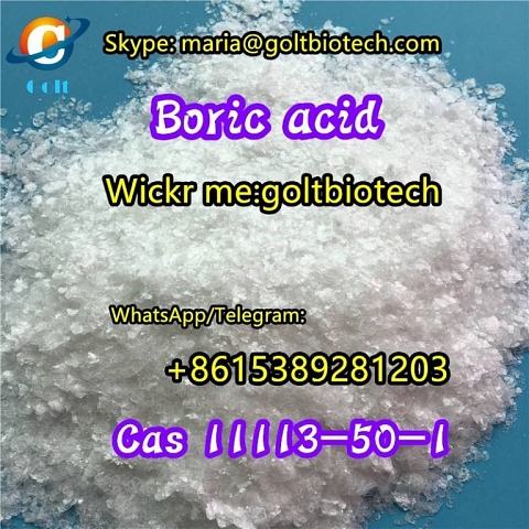 Boric acid buy Boric acid flakes Boric acid chunks Cas 11113-50-1 for sale Wickr:goltbiotech