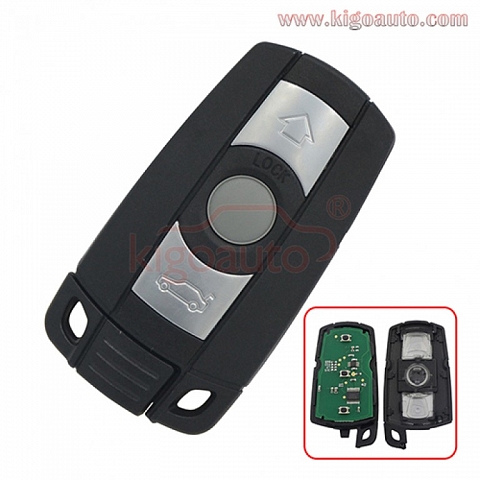 KR55WK49127 KR55WK49123 Smart key 3button for BMW 1,3,5 SERIES E36 E87 E90 E91