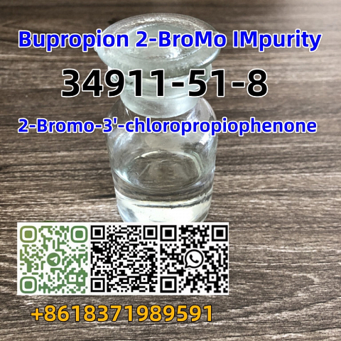  CAS 34911-51-8 2-Bromo-3'-chloropropiophen good quality  safety shipping