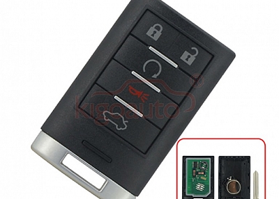 M3N5WY7777A smart key 5 button 315Mhz for Cadillac CTS STS