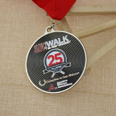 Walk To Stop Diabetes Custom made medals