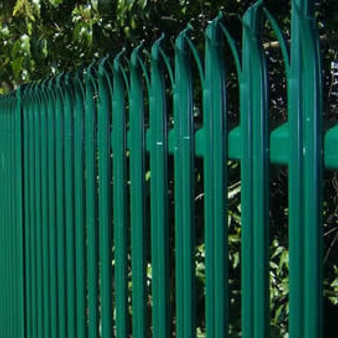 Powder Coated Palisade Fencing