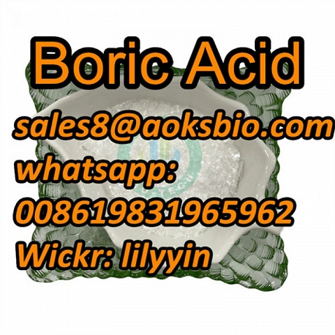 CAS:11113-50-1,Boric acid, sales8@aoksbio.com, WhatsApp: 008619831965962