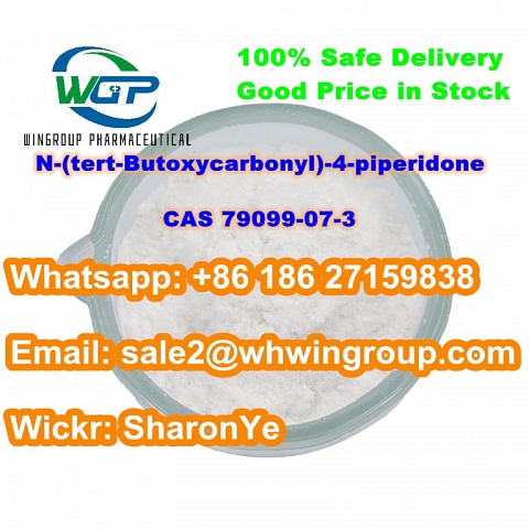 +8618627159838 N-(tert-Butoxycarbonyl)-4-piperidone CAS 79099-07-3 to USA/Canada/Mexico