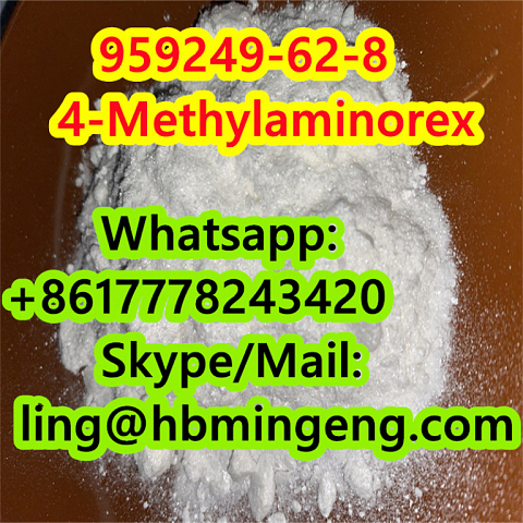 CAS 959249-62-8 4-methylaminorex 4-MAR,4-MAX  Made in China