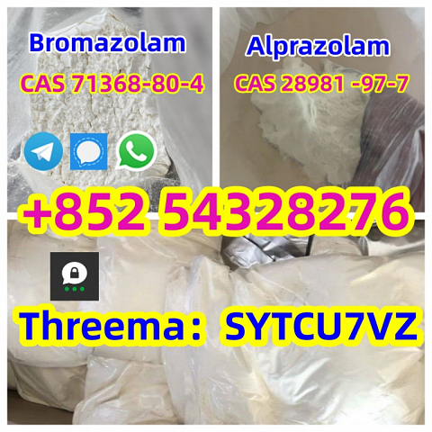 Factory sales CAS 71368-80-4 Bromazolam CAS 28981 -97-7 Alprazolam WhatsApp:+852 54328276