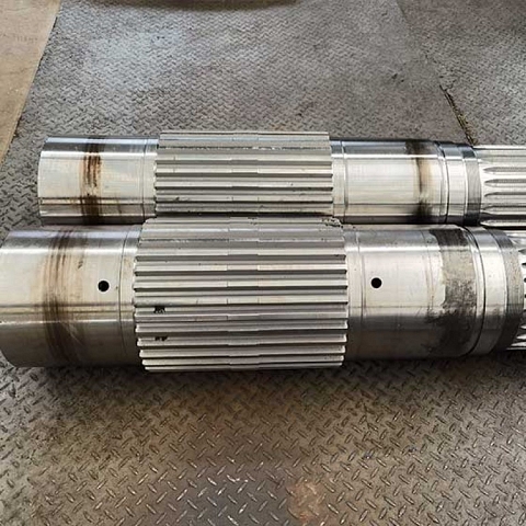 Customized 42CrMo4 Forged Gear Shaft for Coal Mining Conveyor