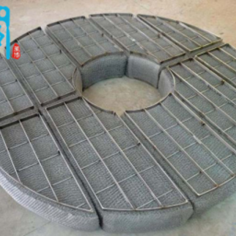 Wire Mesh Demister Pads for Packed Towers