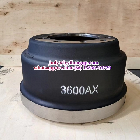  3600A/3600AX WEBB GUNITE  Brake Drum Truck Axle America   66864/66864B Webb brake drum balanced  