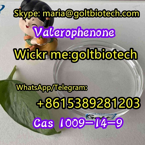 Valerophenone Cas 1009-14-9 Pyrrolidine China supplier Wickr:goltbiotech