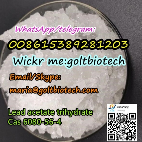 Lead acetate trihydrate Cas 6080-56-4 for sale best price WhatsApp:+8615389281203