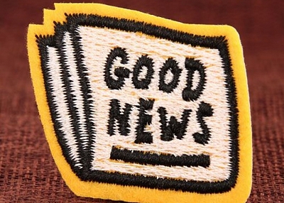 Good News Custom Patches No Minimum