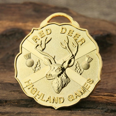 Red Deer Highland Games Custom Medals