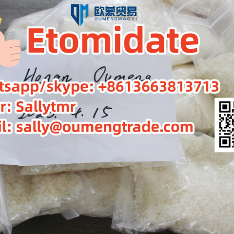 Buy etomidate supplier ETOMIDATE seller best cannabinoids ship from factory Whatsapp/skype: +8613663