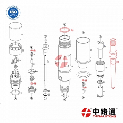 common rail diesel injector rebuild 0 445 120 078 diesel engine fuel injector