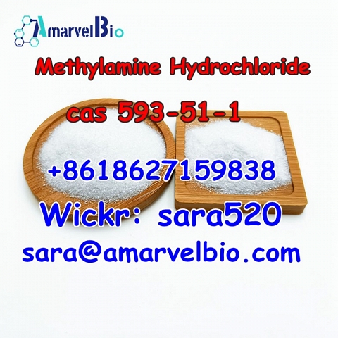 +8618627159838 Methylamine Hydrochloride CAS 593-51-1 Research Chemical with Fast Delivery