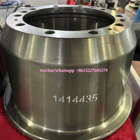 China factory  OEM No. 1414435  1414153 for SCANIA parts brake drums supplier cathy@lyyihengqp.com