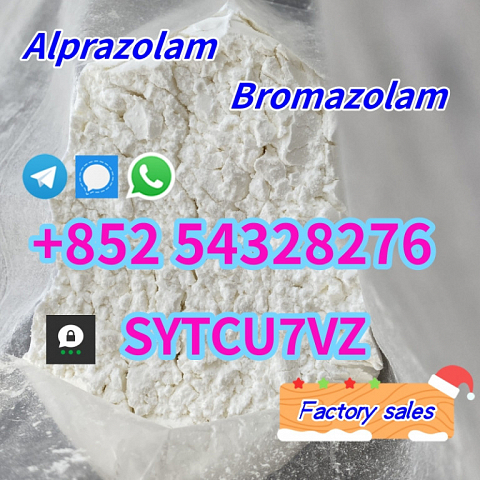 high purity CAS 28981 -97-7 Alprazolam CAS 71368-80-4 WhatsApp:+852 54328276 Bromazolam