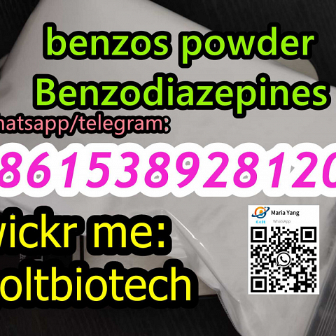 Top sale benzos bromazolam powder for sale China wholesaler Wickr:goltbiotech