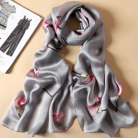 silk head scarf